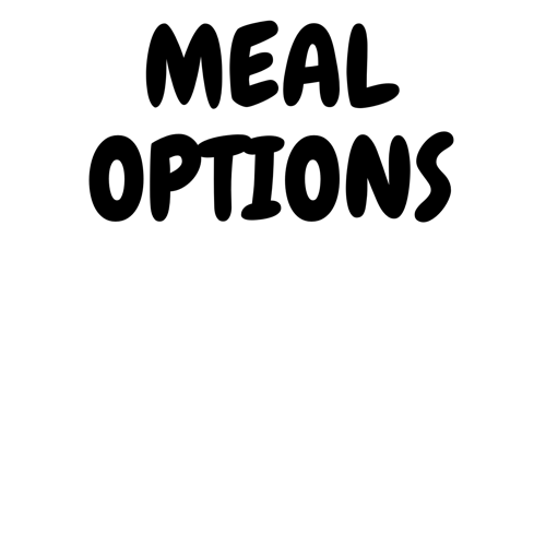 Meal Options - The Meat Inn Place